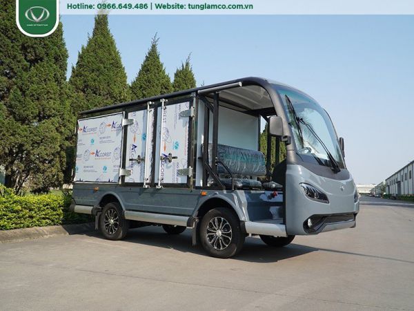Doanh nghiệp đầu tư xe điện chở hàng để phát triển kinh doanh