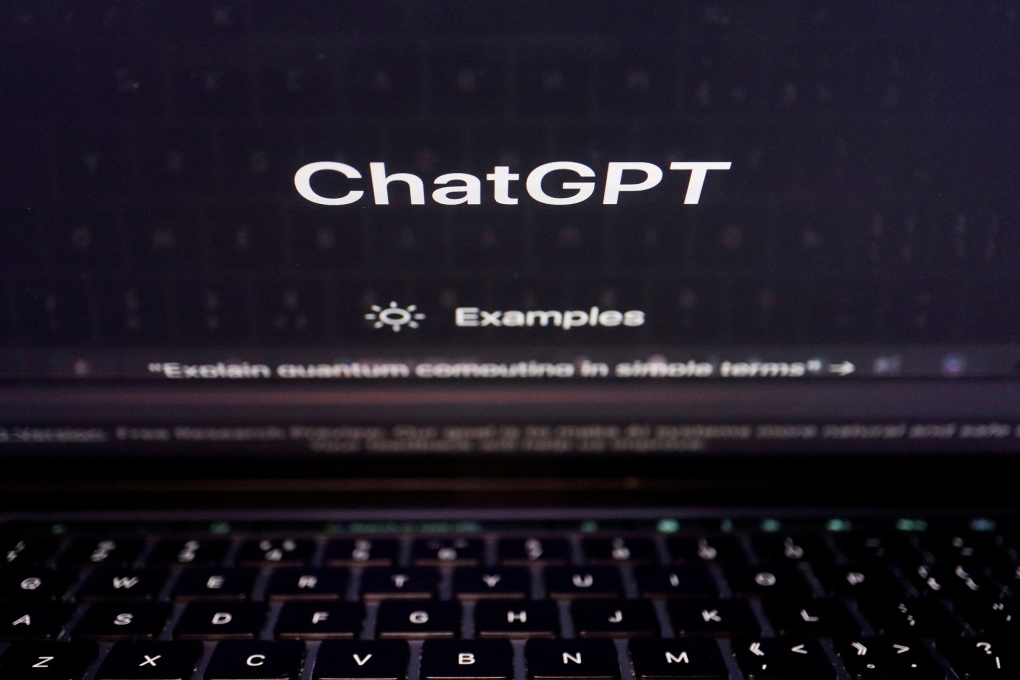 Giao diện website của ChatGPT - công cụ AI tạo sinh của OpenAI. Ảnh: Reuters
